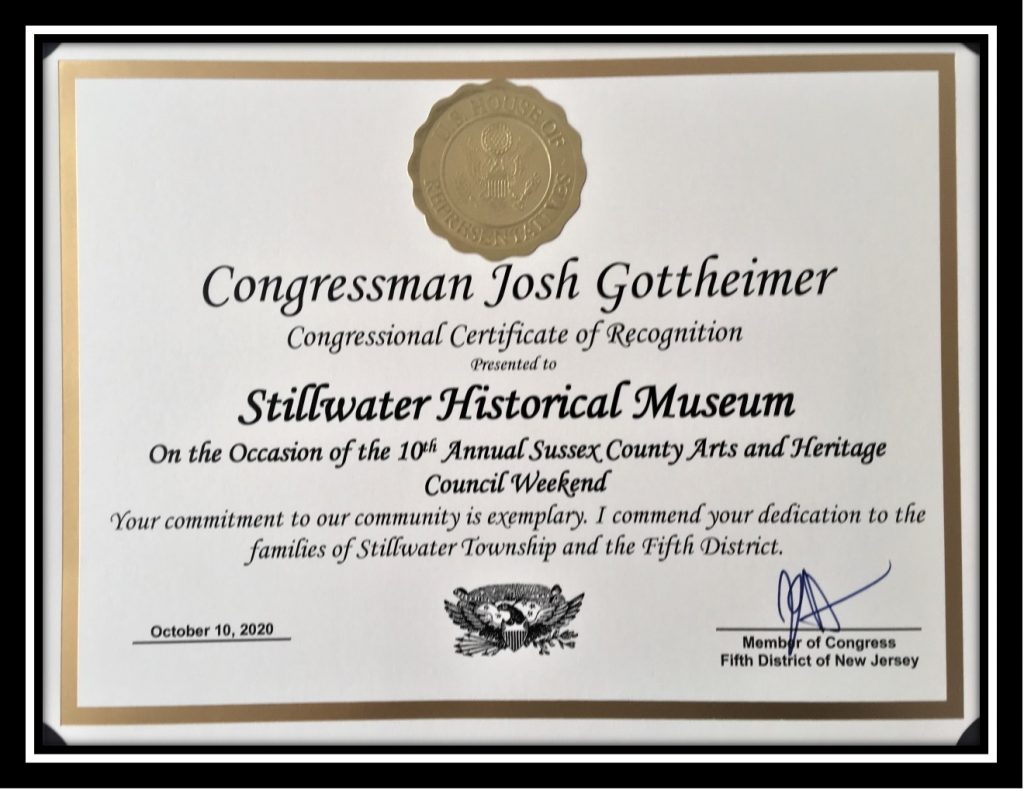 Congressional Certificate of Recognition