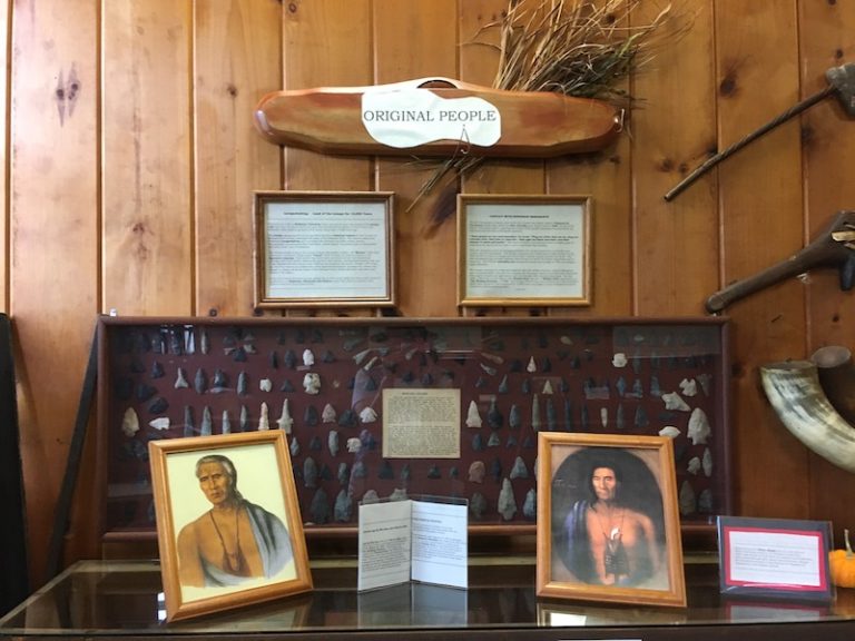 Lenape Artifacts Displayed at HSST, Second Floor